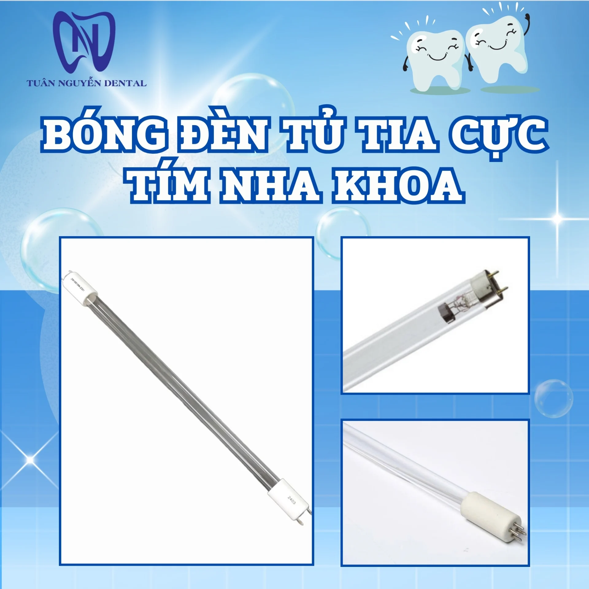 Bóng Đèn Tủ Tia Cực Tím Nha Khoa