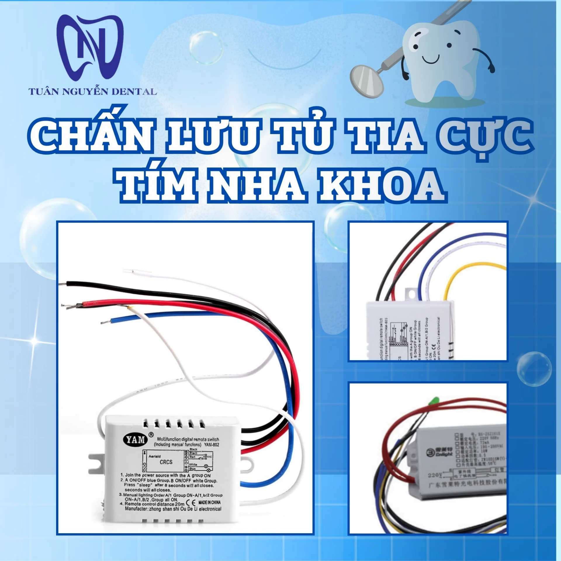 Chấn lưu Tủ Tia Cực tím Nha Khoa
