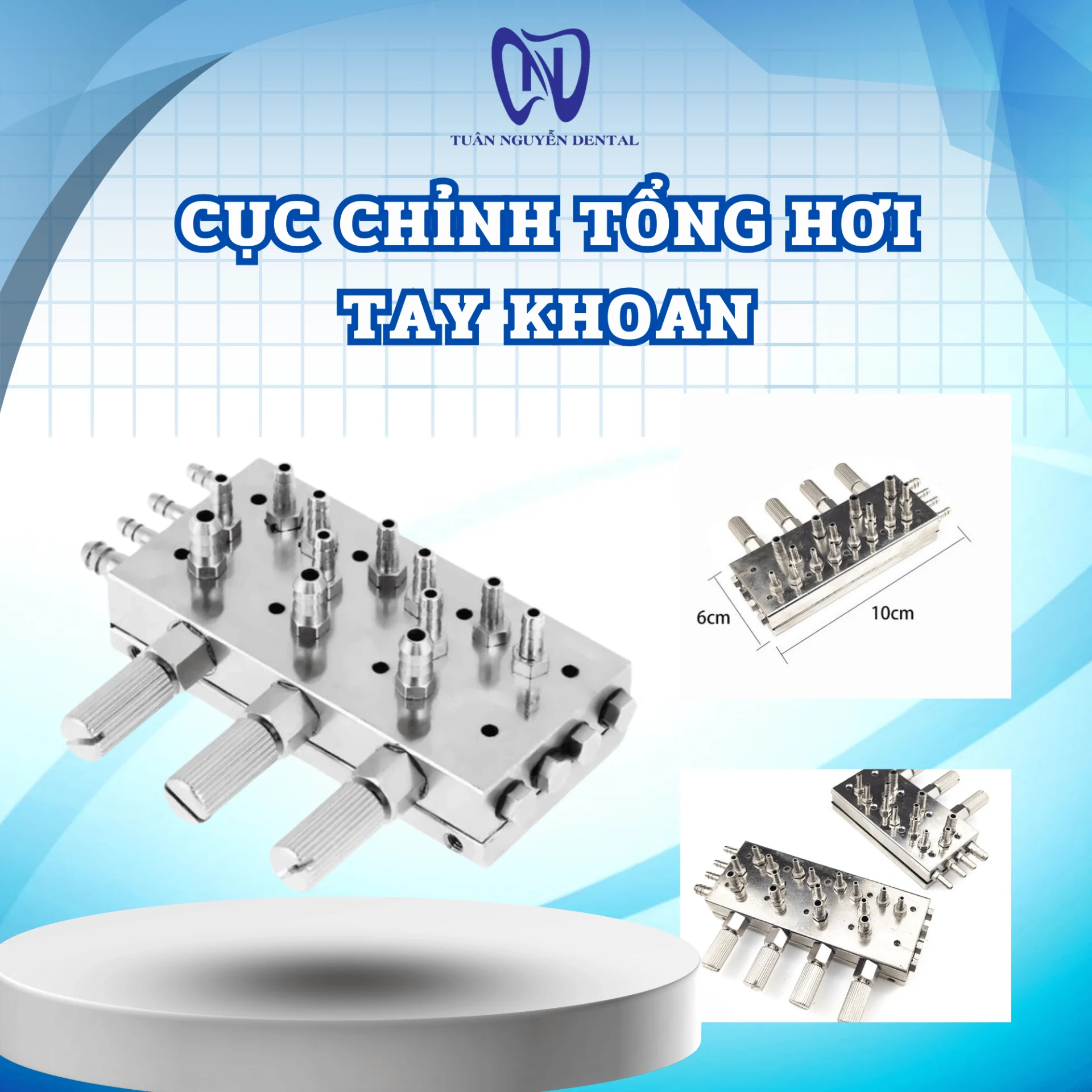 Cục Chỉunh Tổng Hơi Tay Khoan