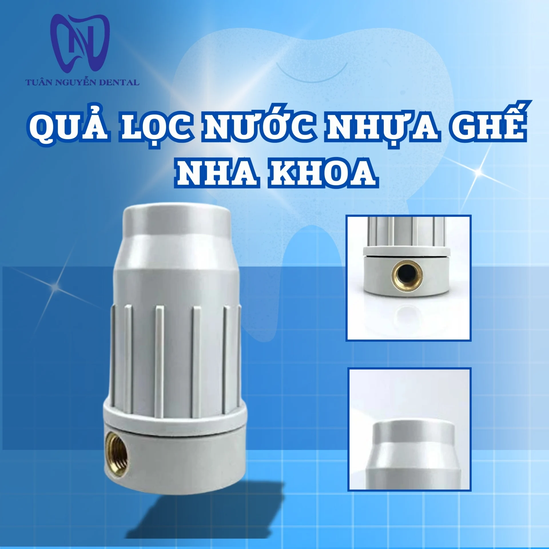 Quả Lọc Nước Nhựa Ghế Nha Khoa