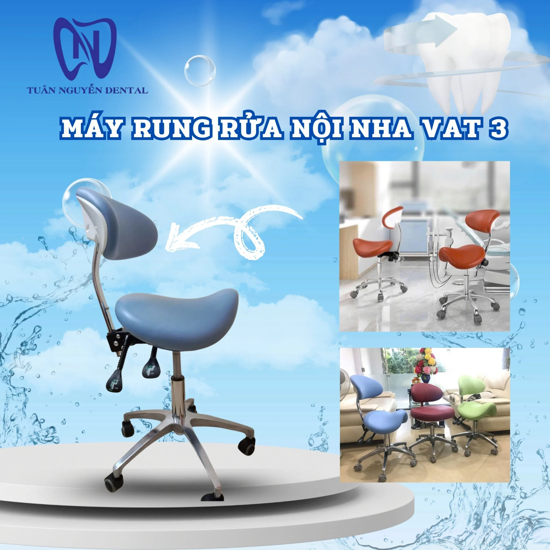 Ghế nha sĩ yên ngựa