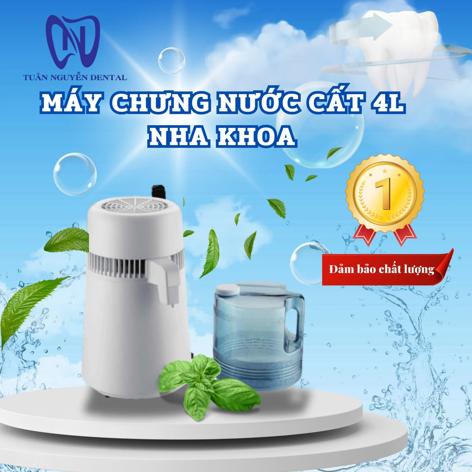 Máy chưng nước cất nha khoa