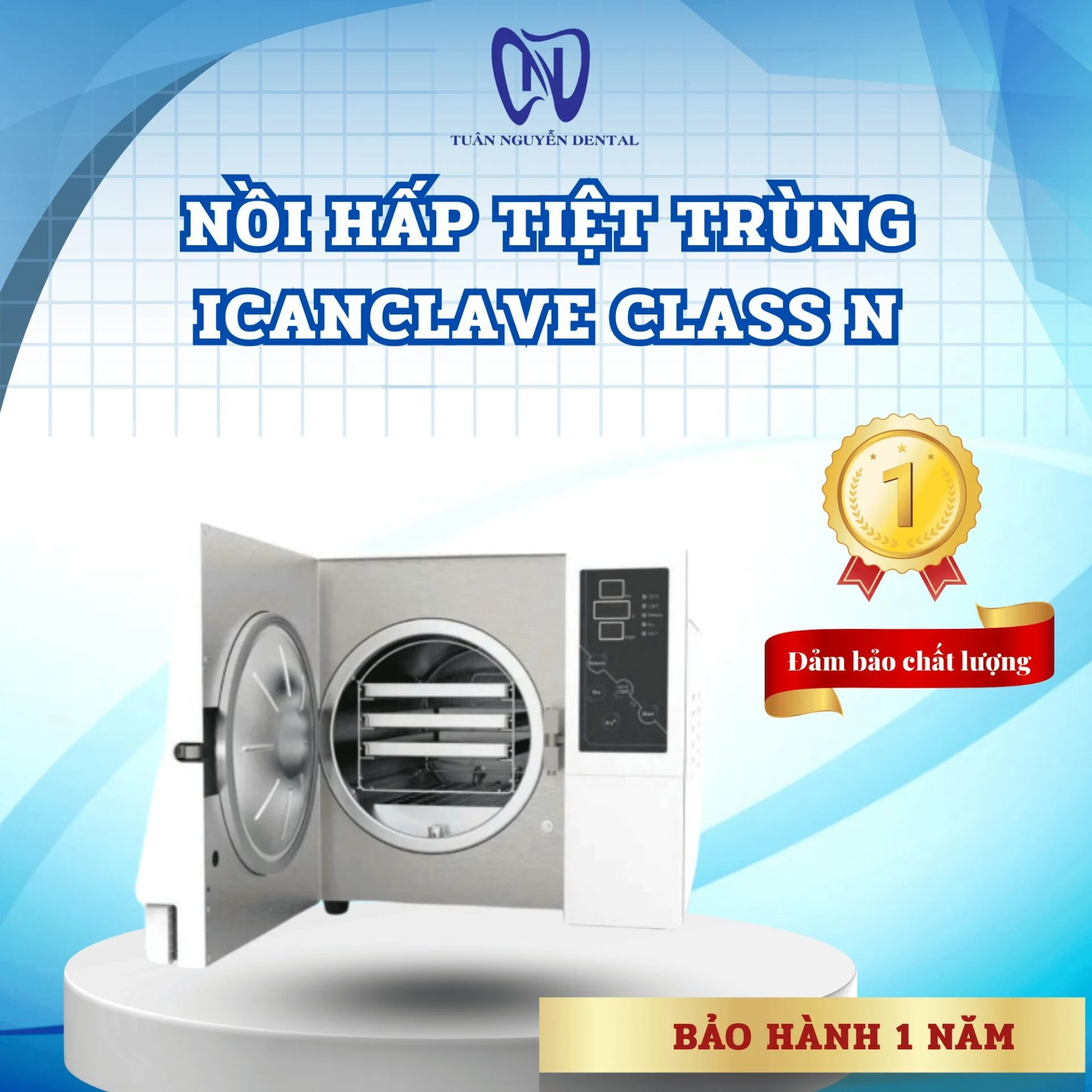 Nồi hấp tiệt trùng IcanClave Class N 18L