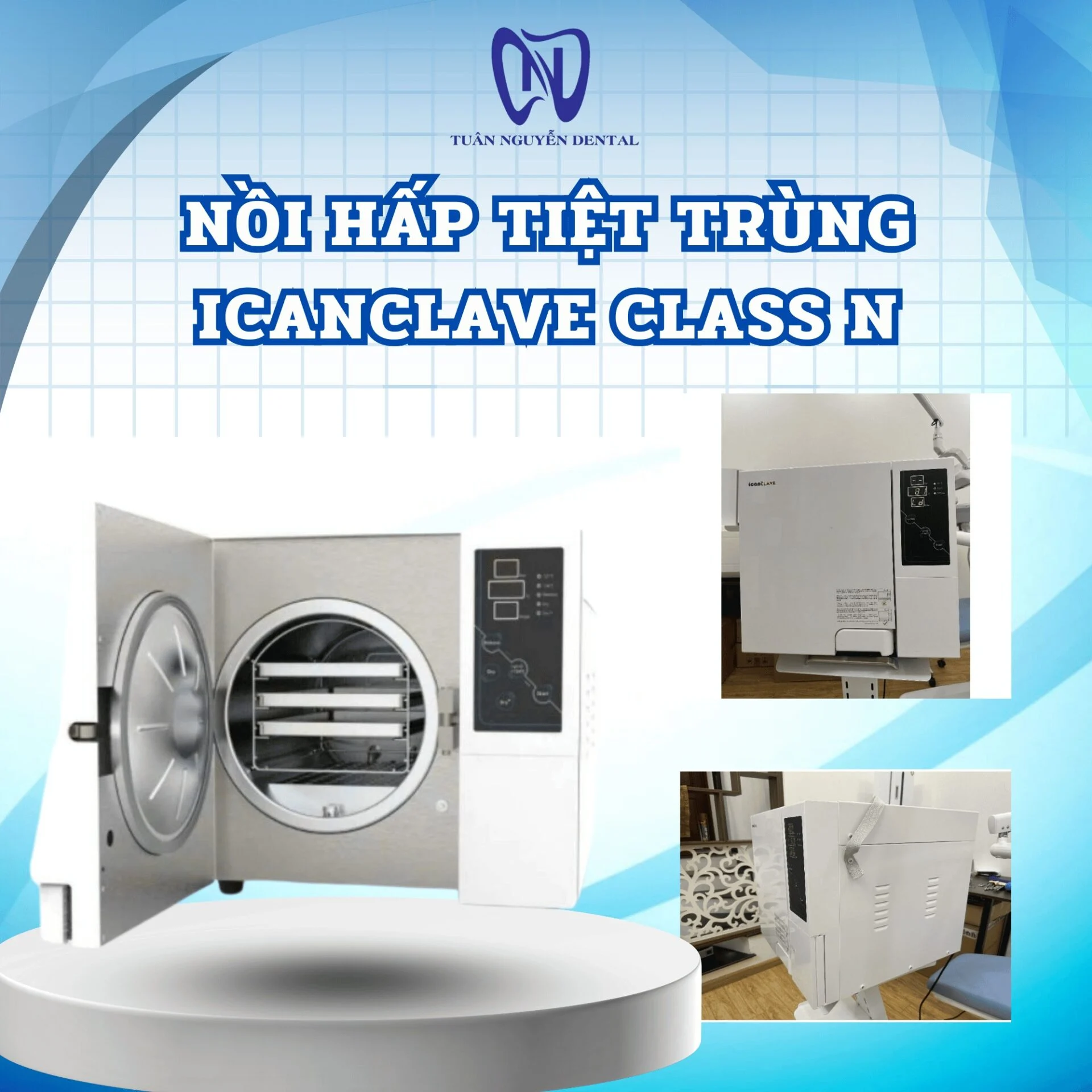 Nồi hấp tiệt trùng IcanClave Class N 18L
