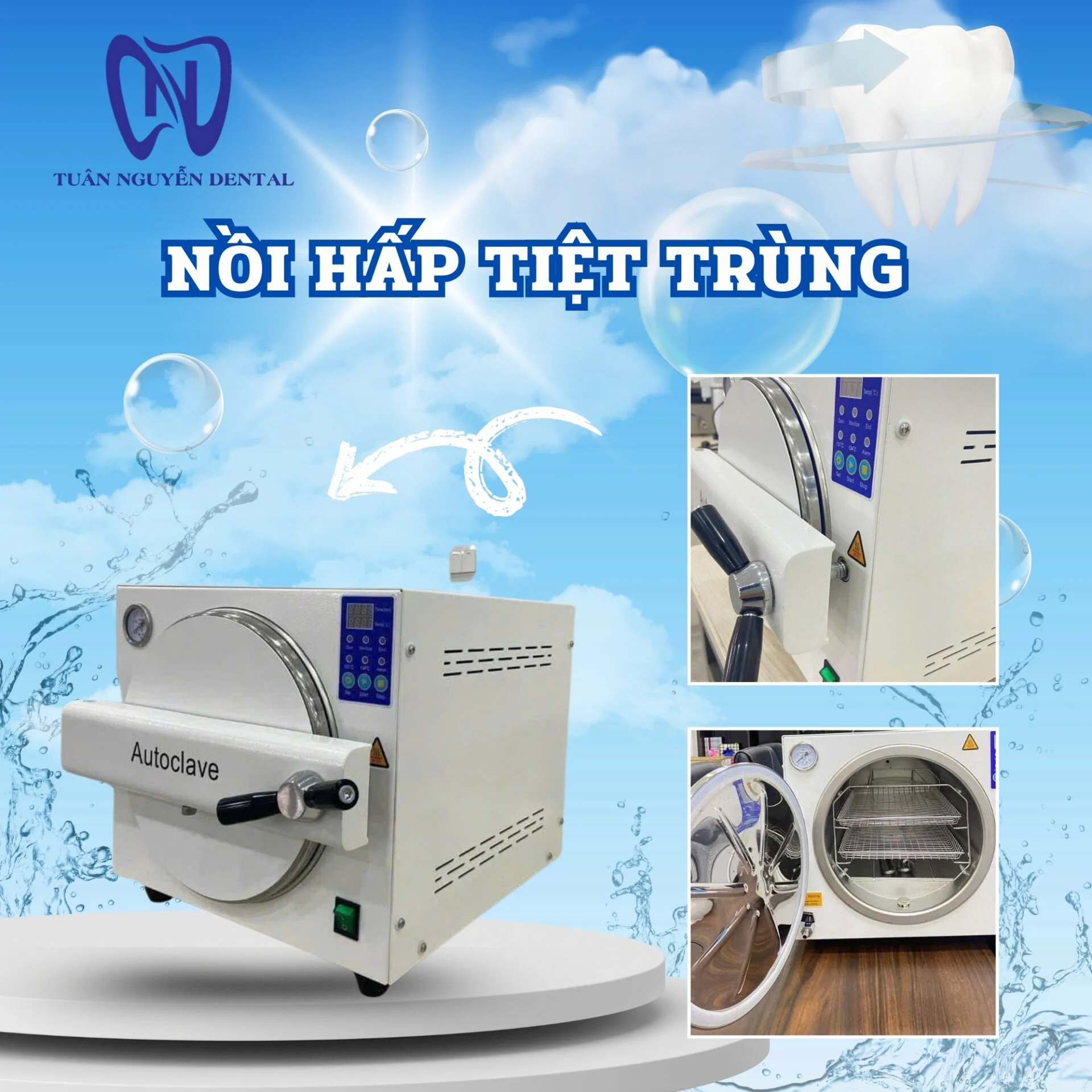 Nồi hấp ướt ESSCO 18L