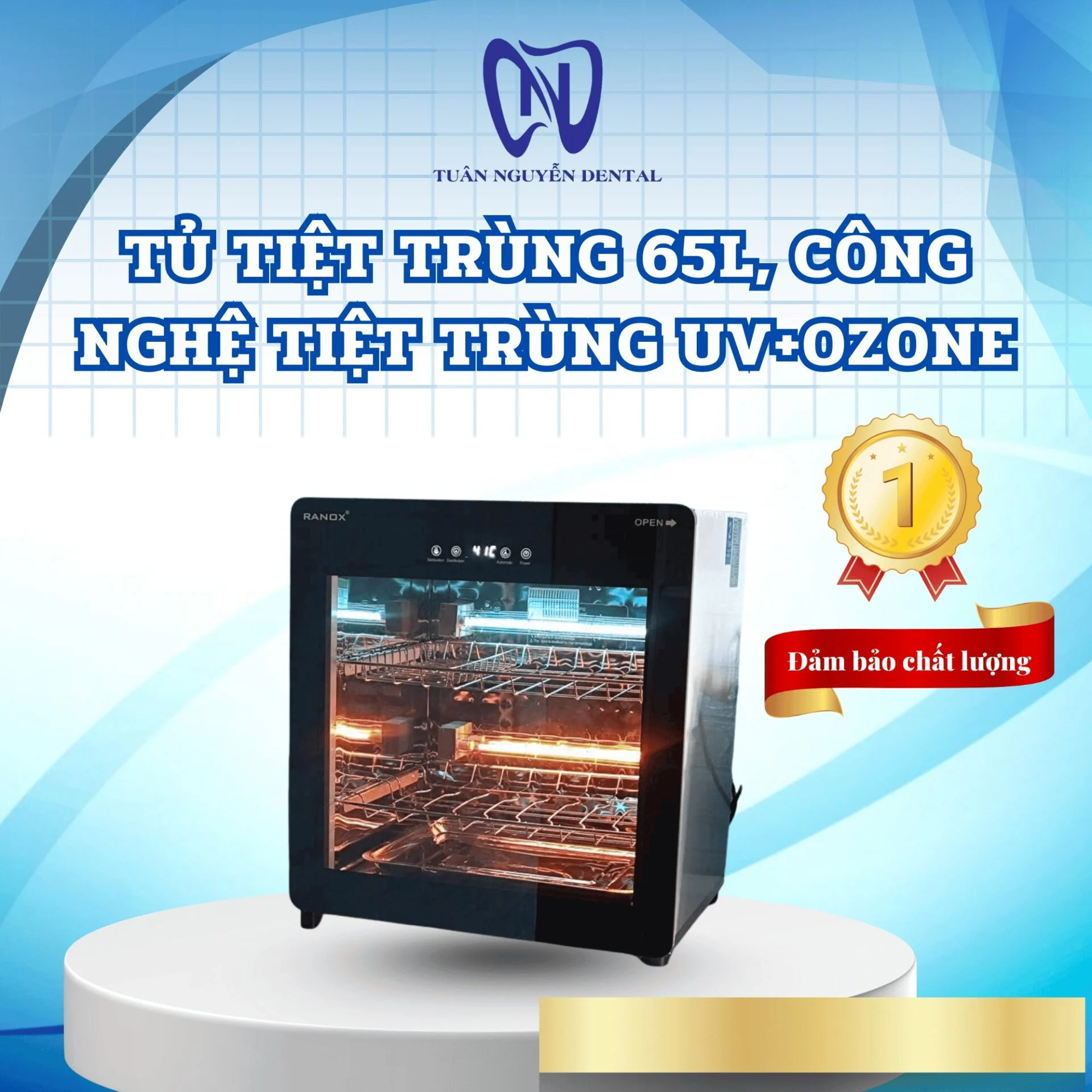 Tủ tiệt trùng 65L
