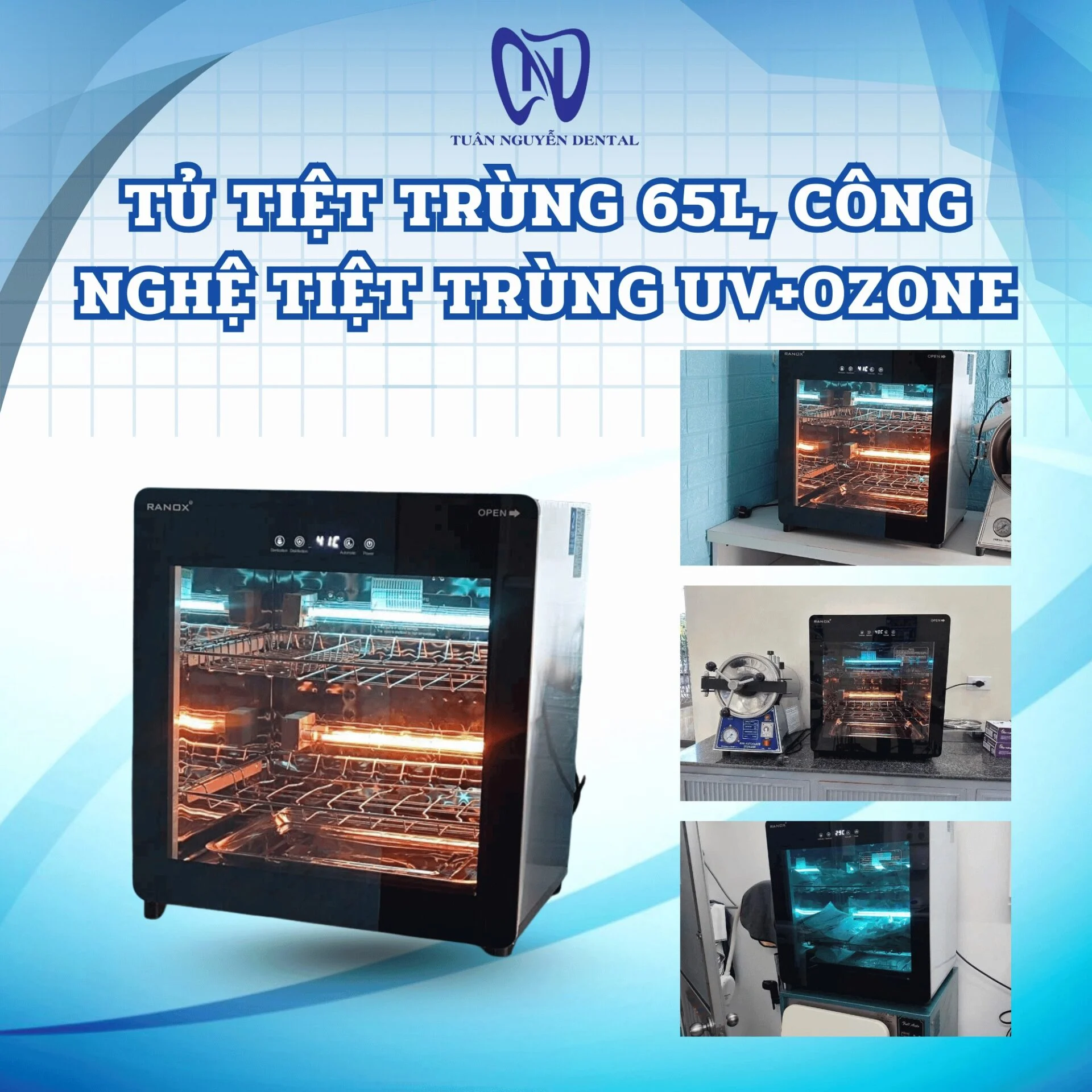 Tủ tiệt trùng 65L